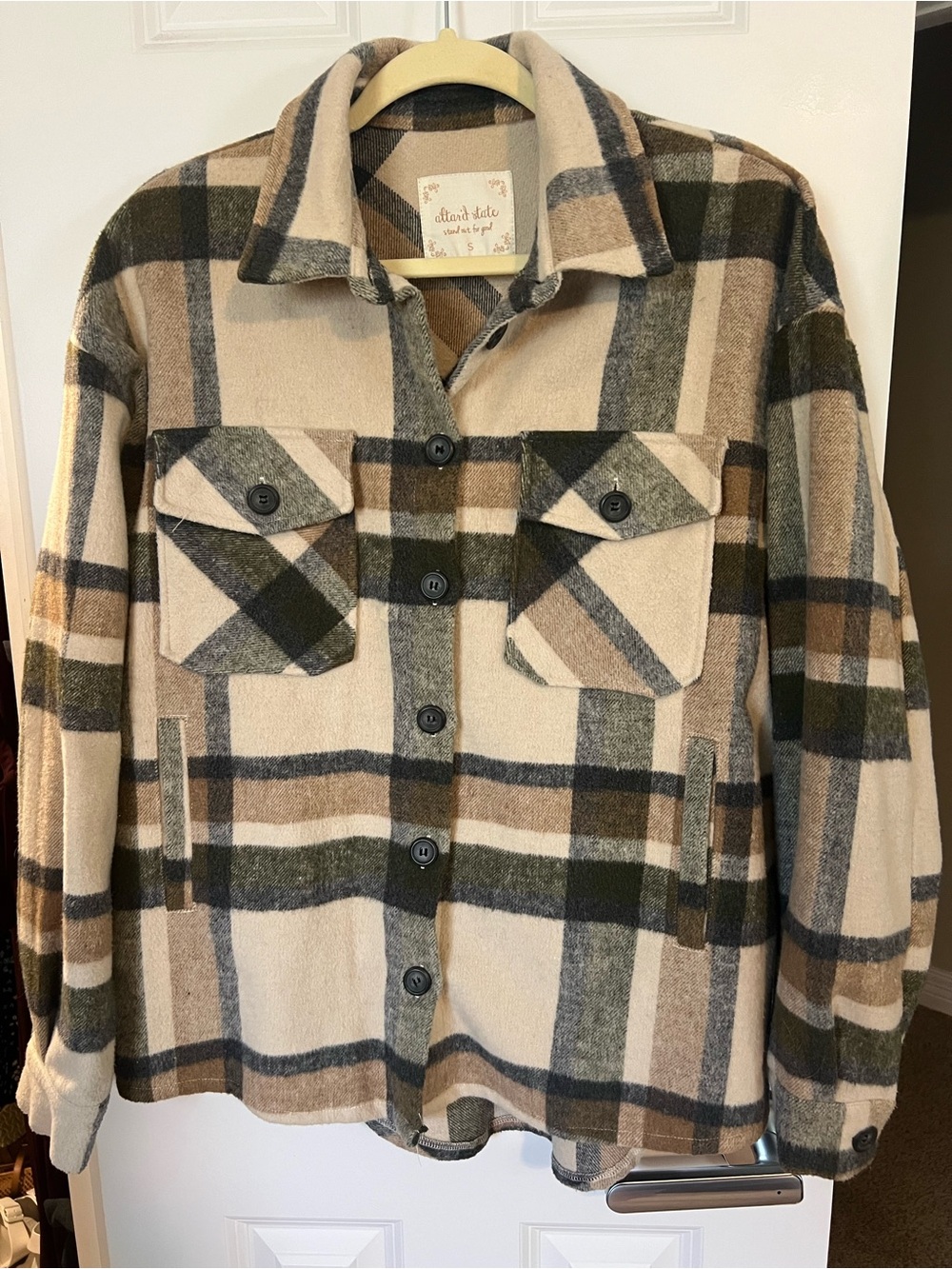 Altar’d State Plaid Shacket-S